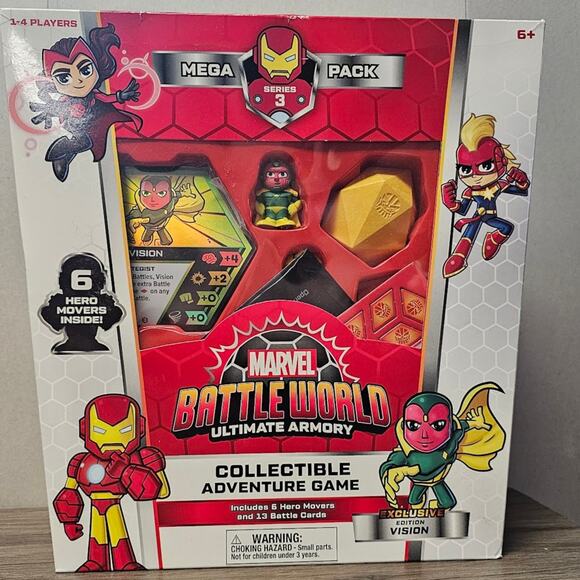 Marvel Battleworld S3 Vision Mega Board Game NWT - Picture 2 of 2